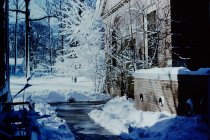 Walkway to Wesley Hall